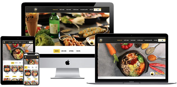  Dịch vụ thiết kế website nhà hàng của Bigweb